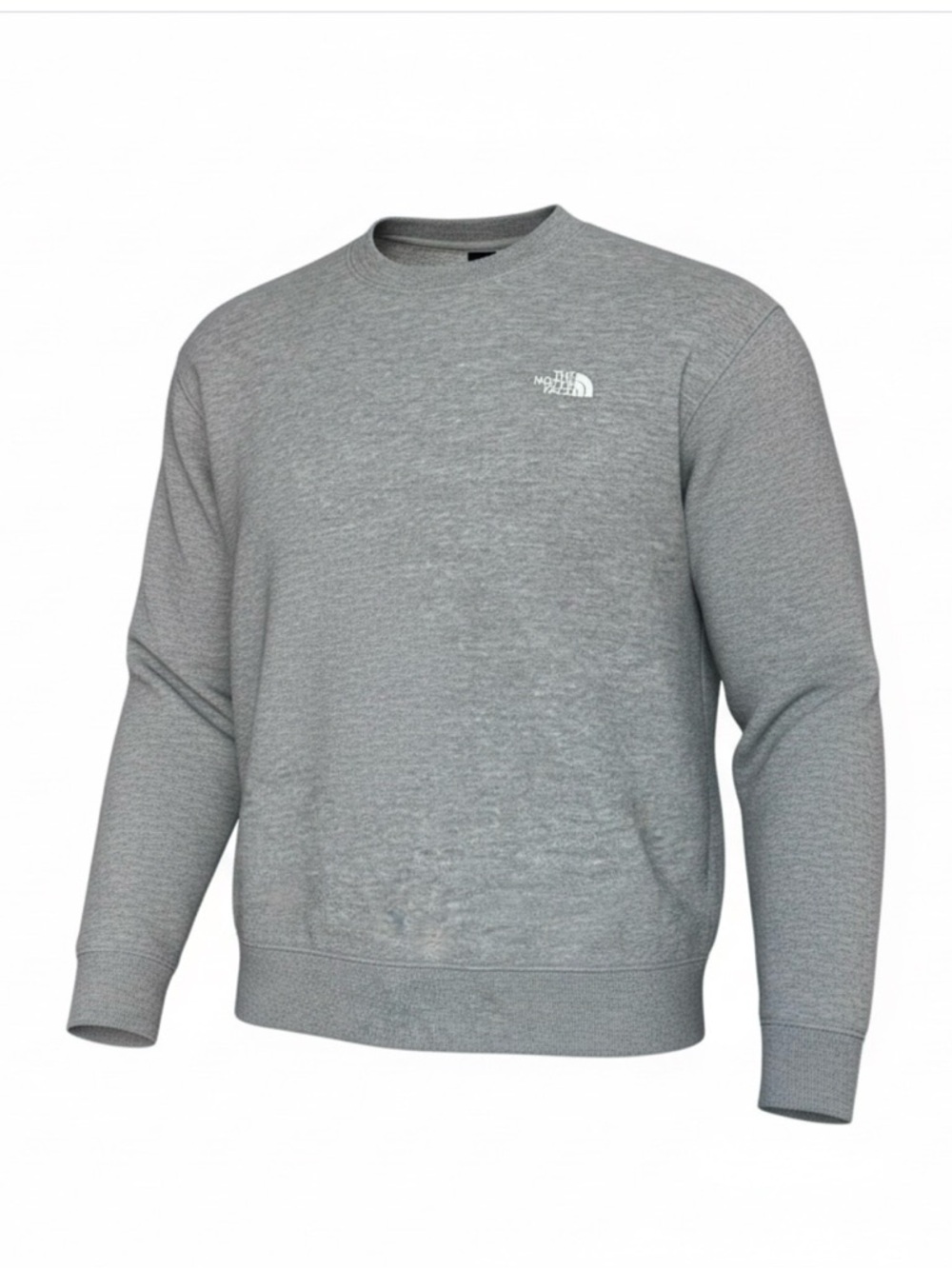 The North Face Light Gray Crewneck Sweatshirt